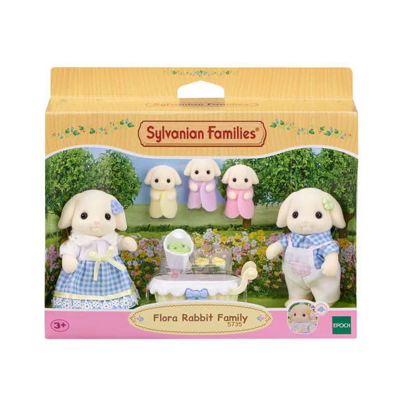 Sylvanian Families 5735 Familie Bloemen Hangoor Konijn