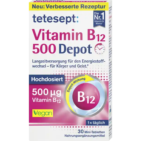 Vitamin B12 500 Depot Mini-Tabletten