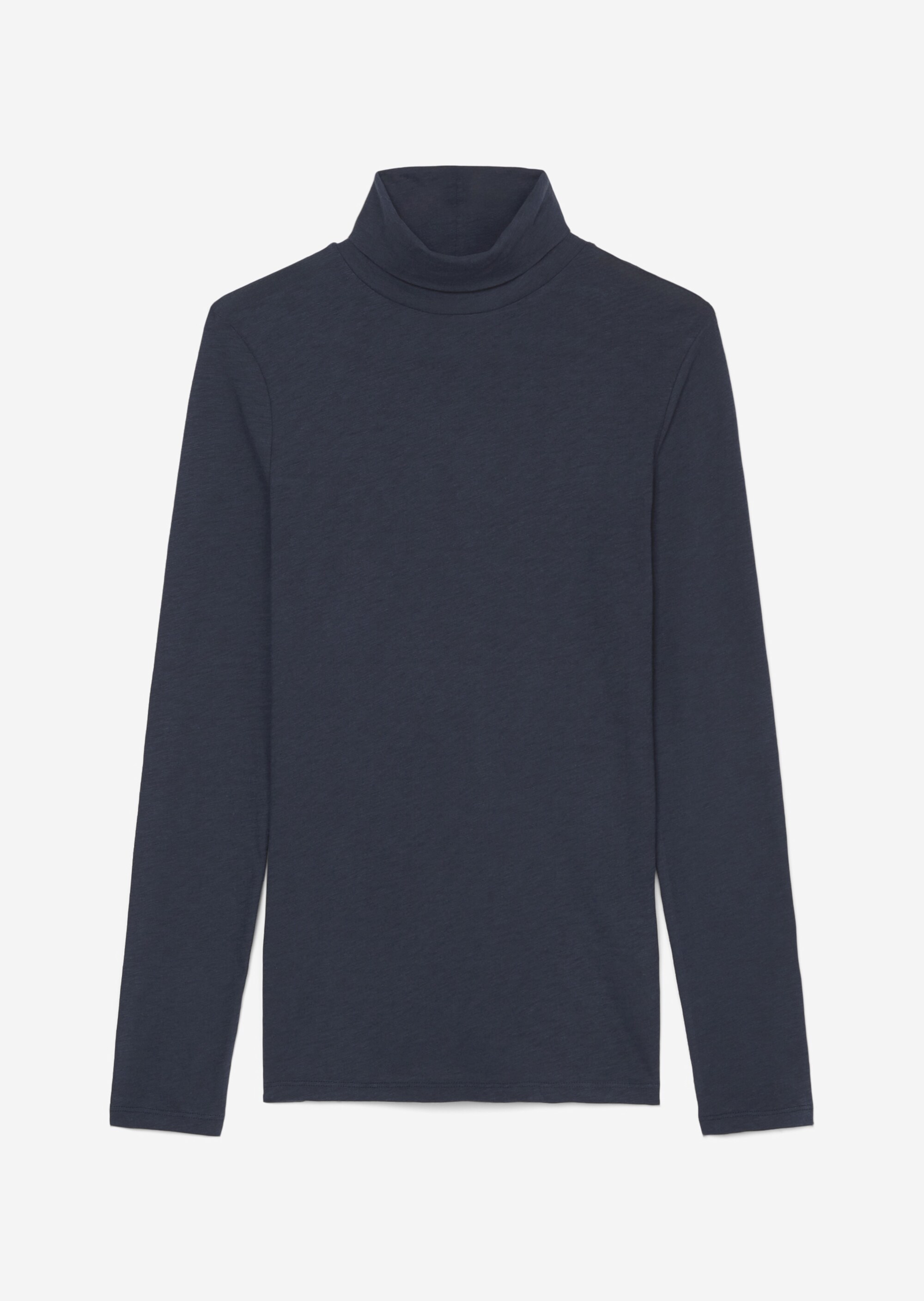 DfC Rollkragen-Longsleeve shaped aus Organic Cotton