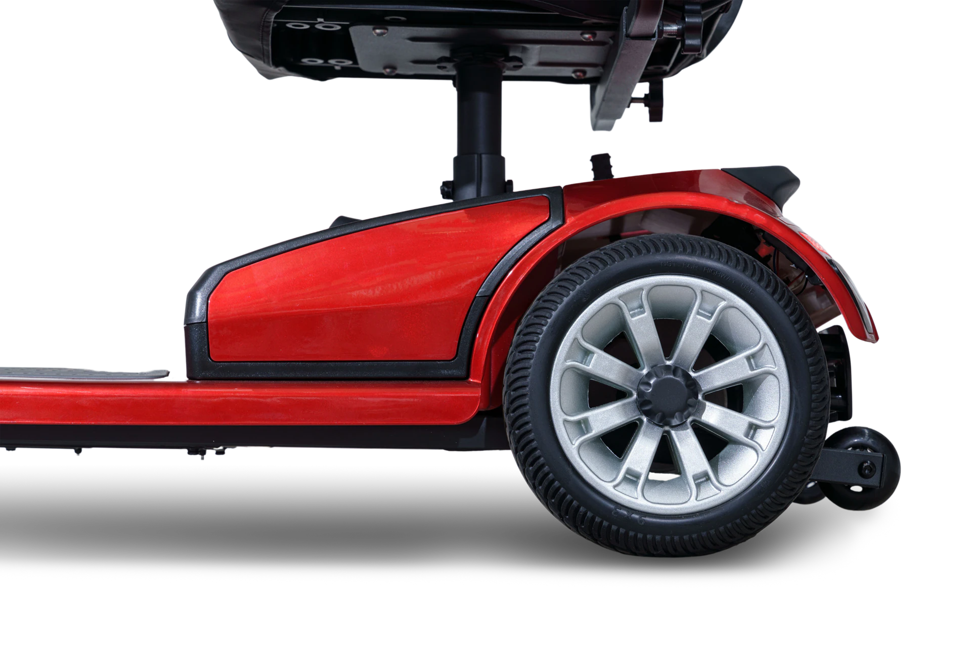 Stormborn R2 Seniorenmobil 6 km/h - Akku entnehmbar - rot