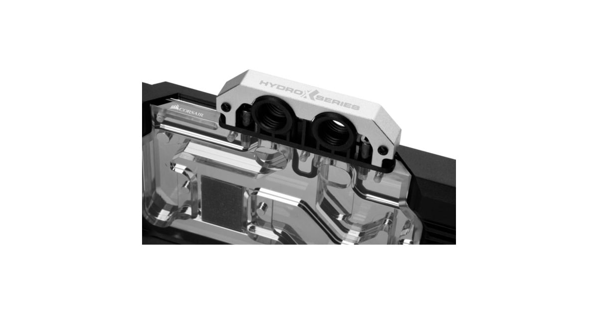 CorsairHydro X Series XG7 RGB 20-SERIES GPU Waterblok (2080 FE) waterkoeling  (Zwart)