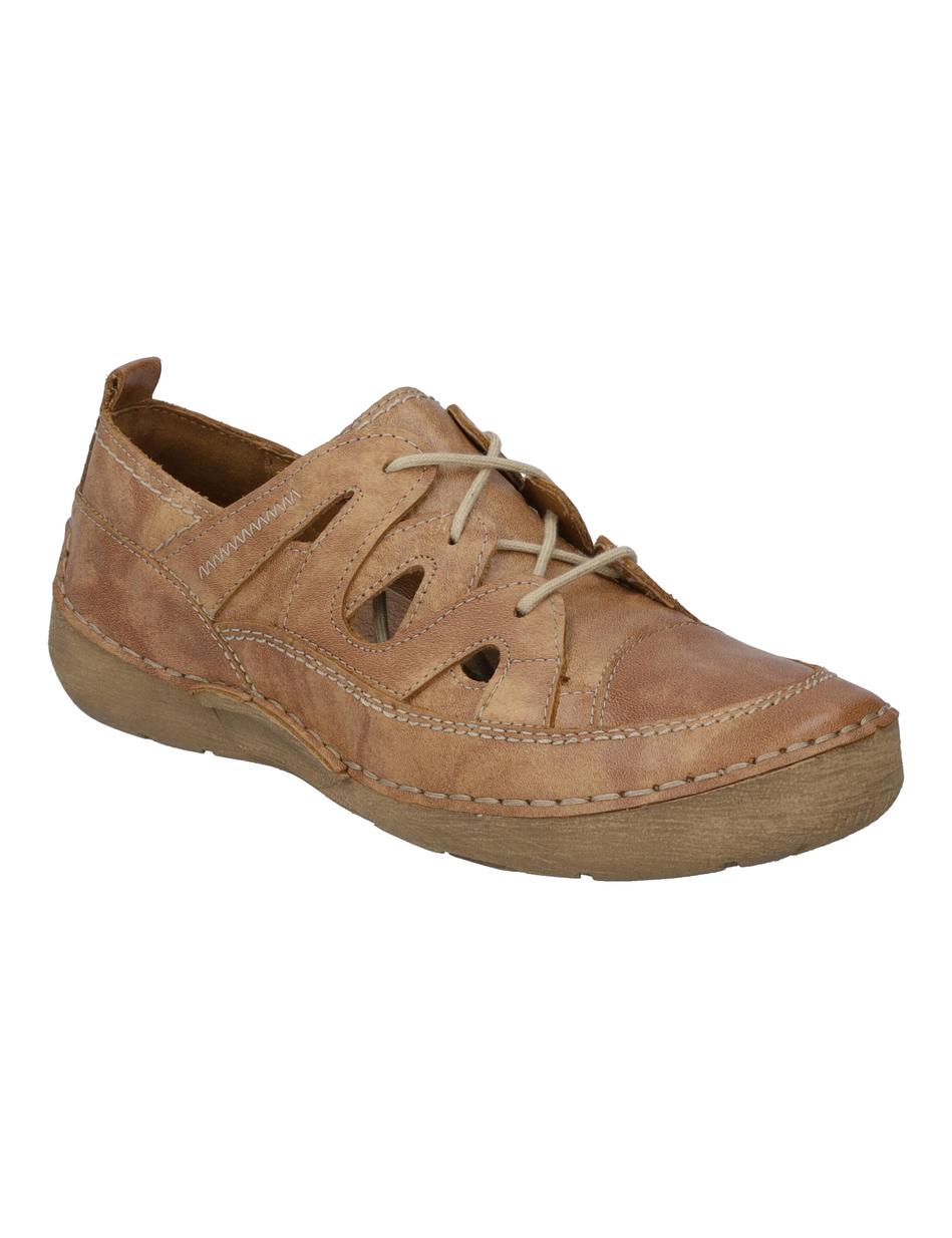 Halbschuh Fergey 36, cognac