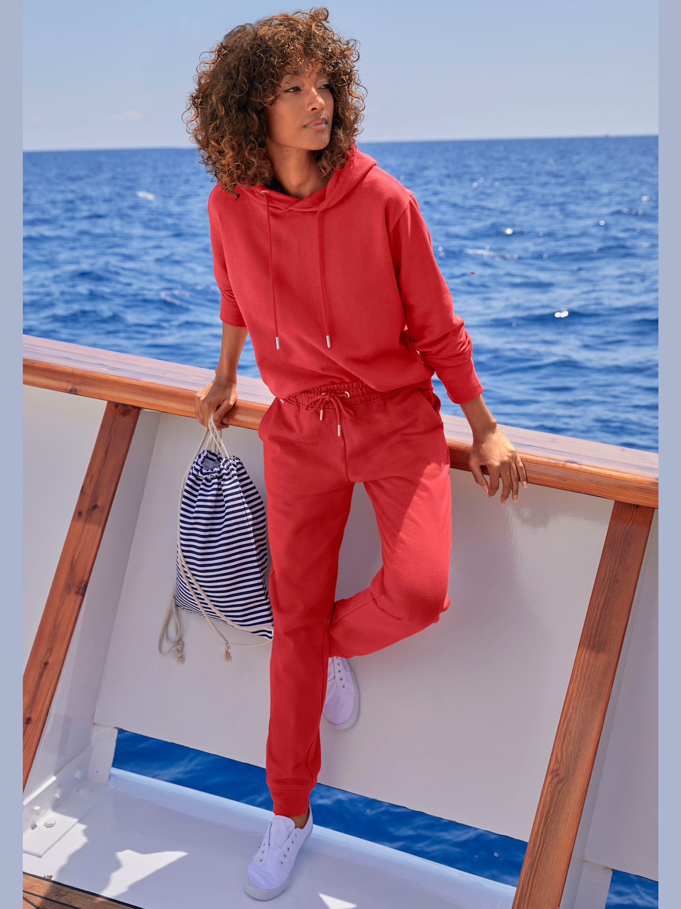 Pantalon détente pantalon molletonné à la largeur confortable