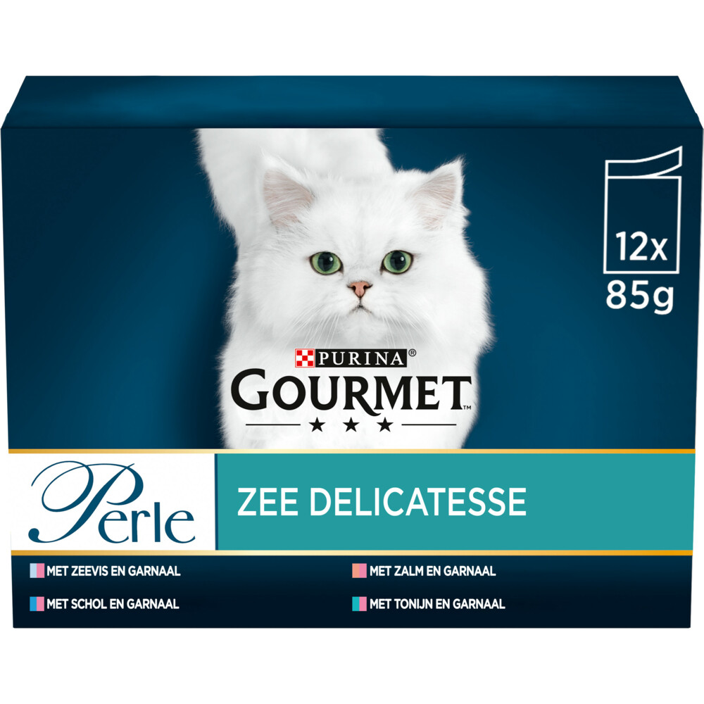 Gourmet Perle Multipack Zee Delicatesse in Saus12 x 85 gr