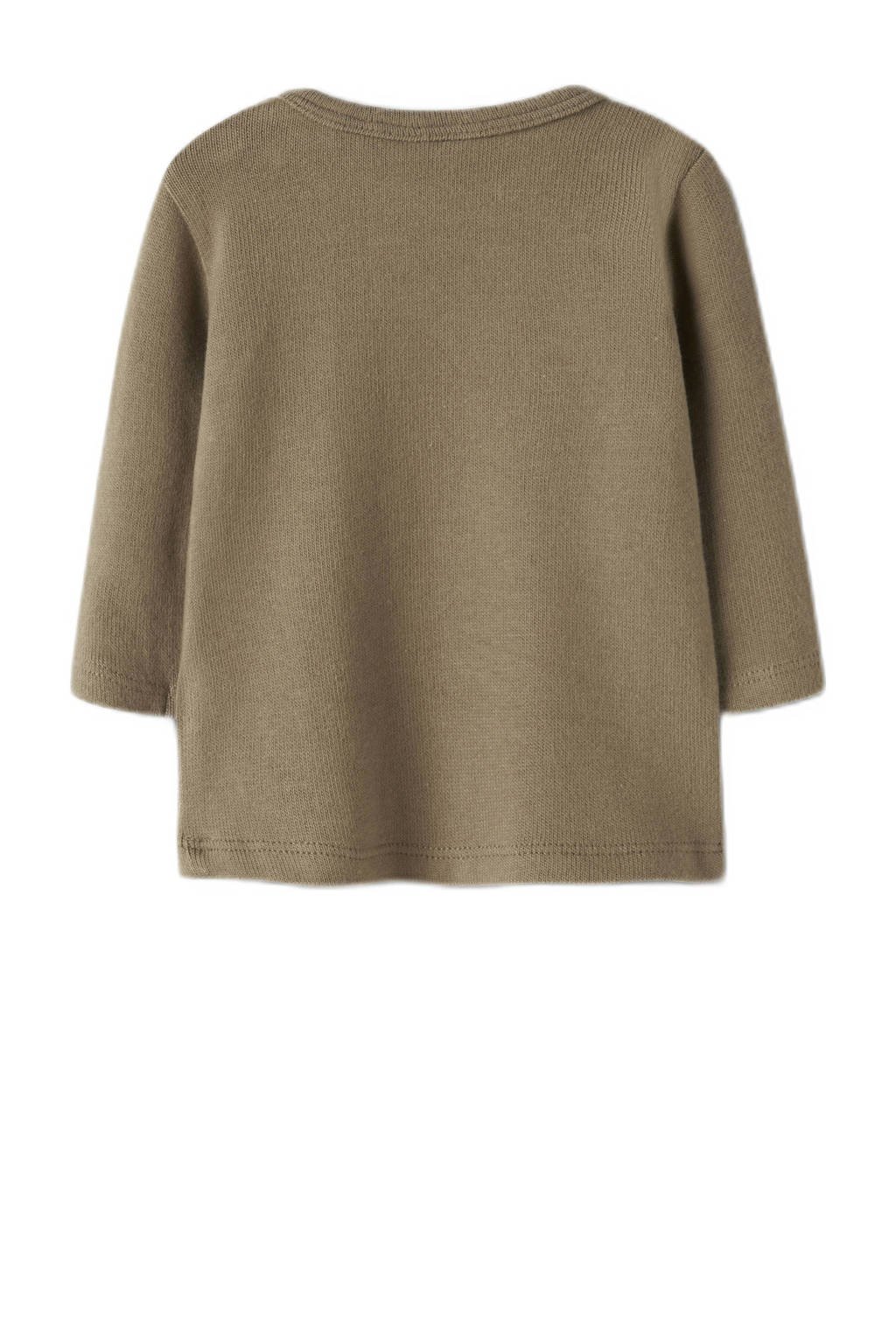 LIL' ATELIER BABY longsleeve bruin