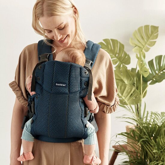 Porte-bébé Harmony   Bleu marine mesh 3D        de               BabyBjörn