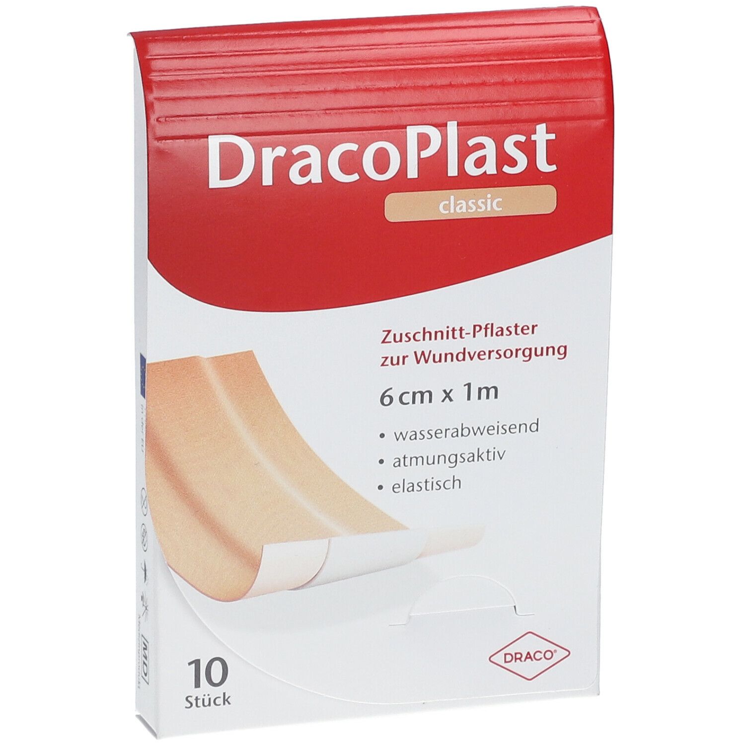 Dracoplast Classic Pflaster 10 x 6 cm