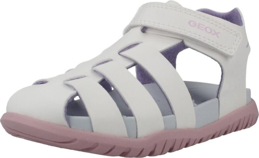 GEOX SANDAL FUSBETTO PEUTER Sandalen WIT ROZE