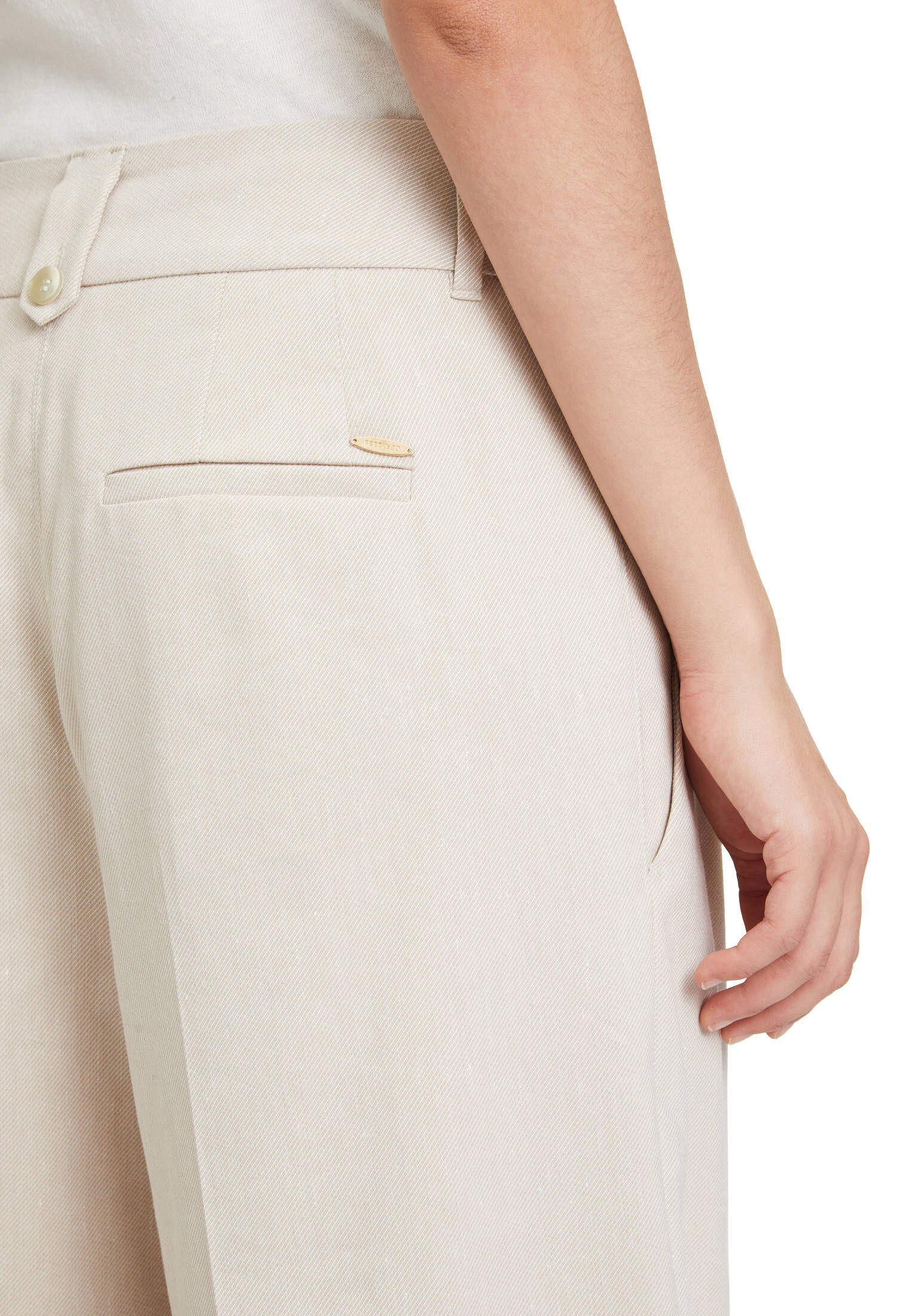 Betty & Co| Damen Anzughose mit weitem Bein