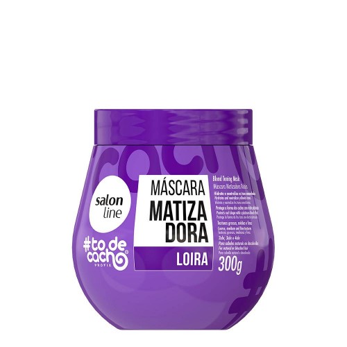 Salon Line #TODECACHO Máscara Matizadora Loira 300g