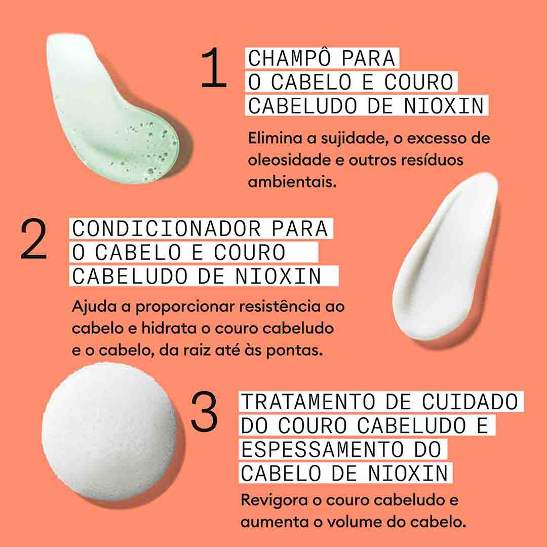 Nioxin Sistema 4 Kit Tratamento Cabelos Pintados - 1un