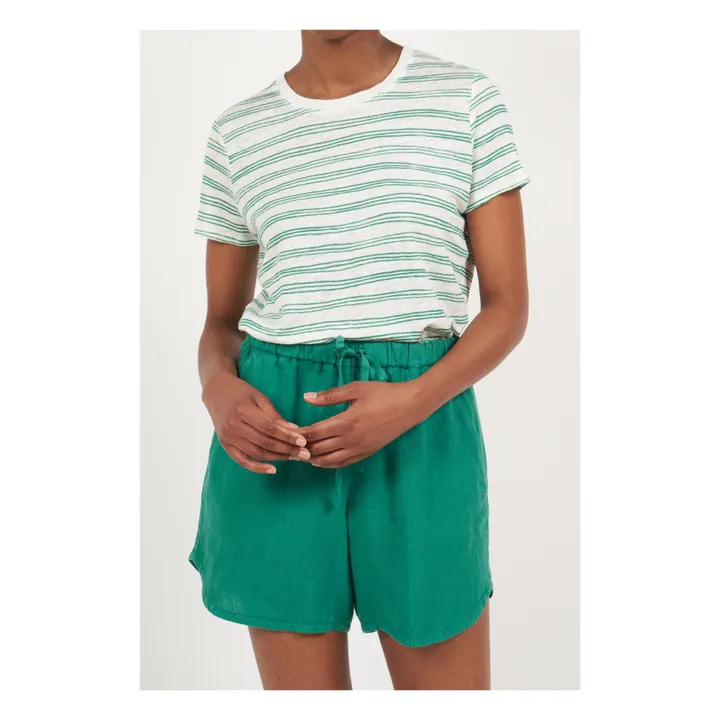 Hartford T-shirt Temlane Lin | Vert