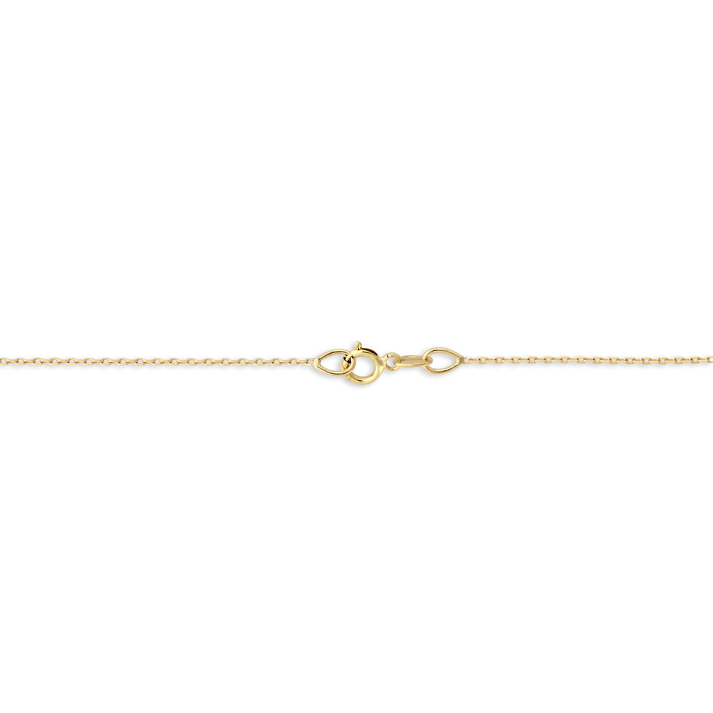 Collier Entrelace Or Jaune Diamant