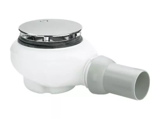 Bonde VILLEROY ET BOCH Tempoplex plus 90mm avec cache chromé
