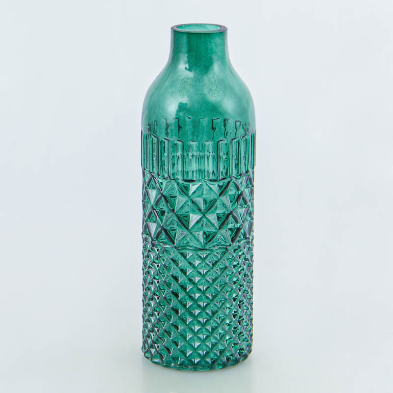 Vase en verre coloré