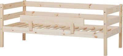 Hoppekids ECO Comfort Enkeltseng med Sikkerhetsskinne 70x160, Tre