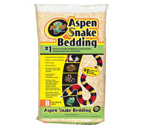 Zoo Med Aspen Snake Bedding Einstreu, 8,8