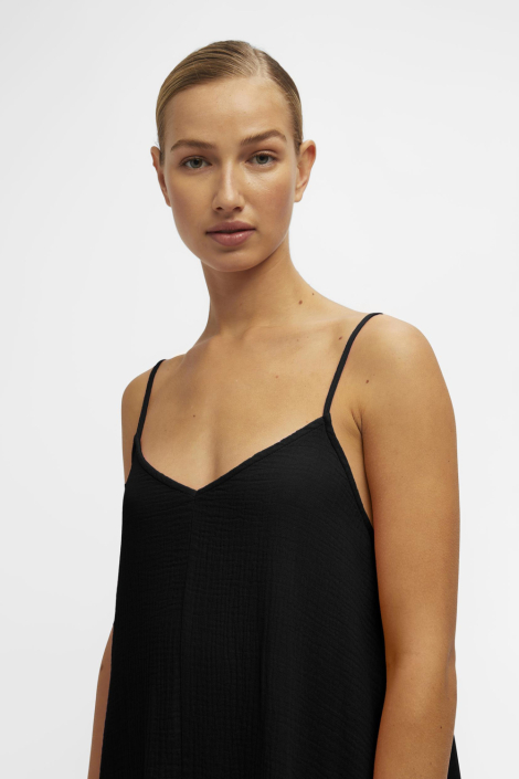 Object zwarte dames jurk