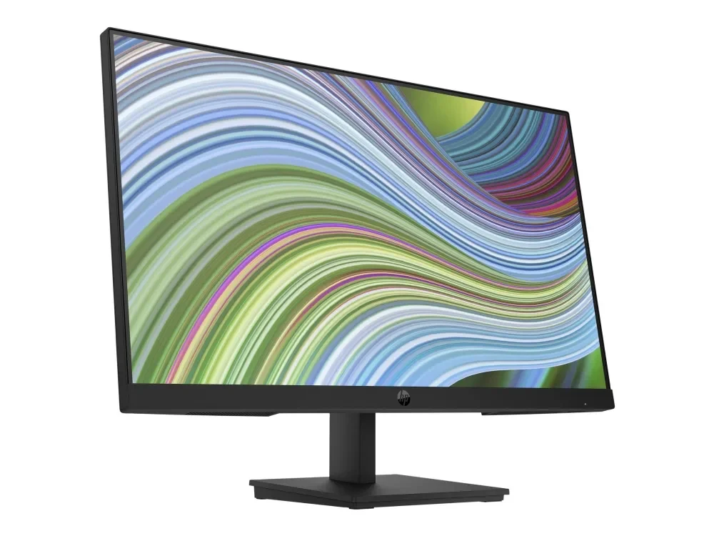 HP - 24'' skærm P24h G5 64X66AA#ABB - Sort