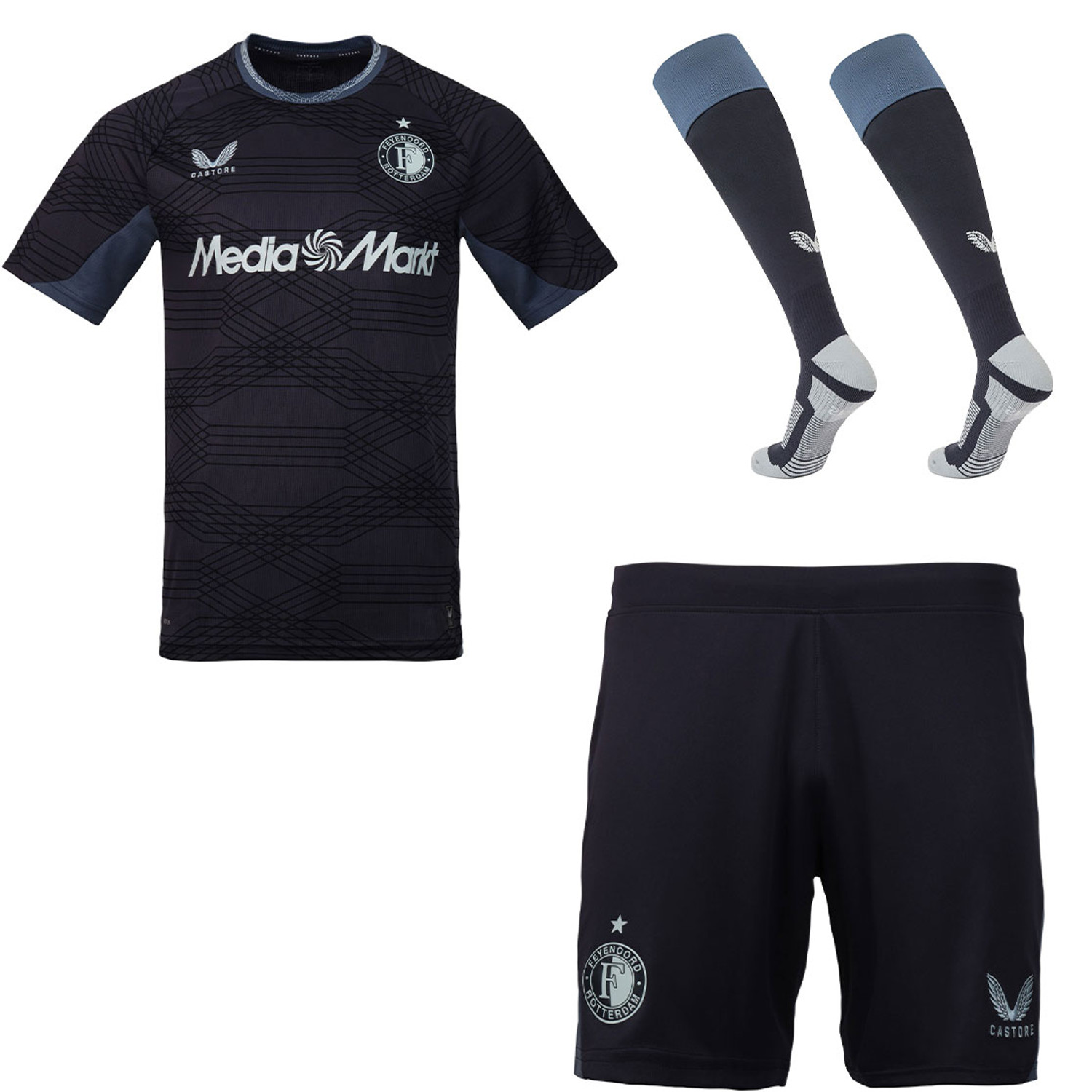 Castore Feyenoord Uit Tenue 2025/2026