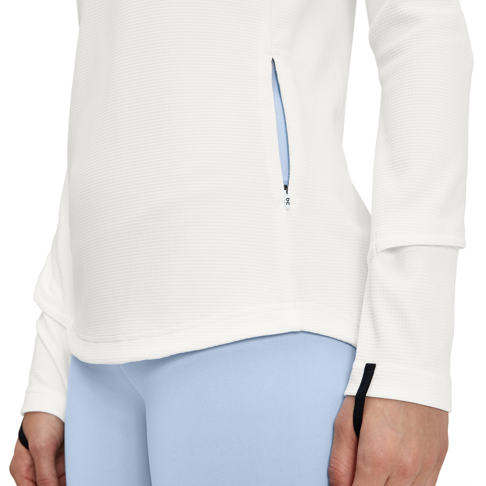 Climate Shirt Dame Undyed-White