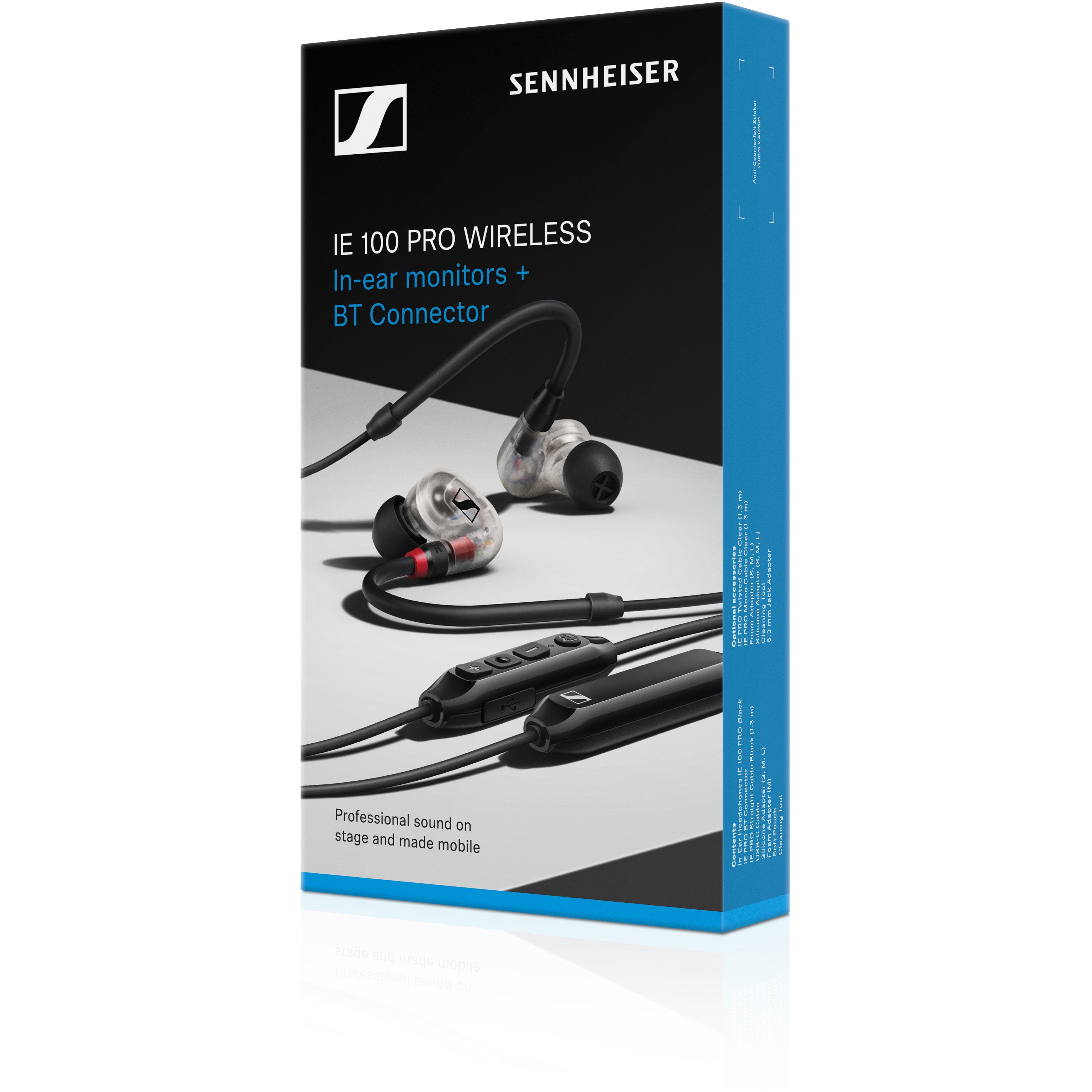 Sennheiser IE 100 PRO Wireless Clear live in-ear monitors