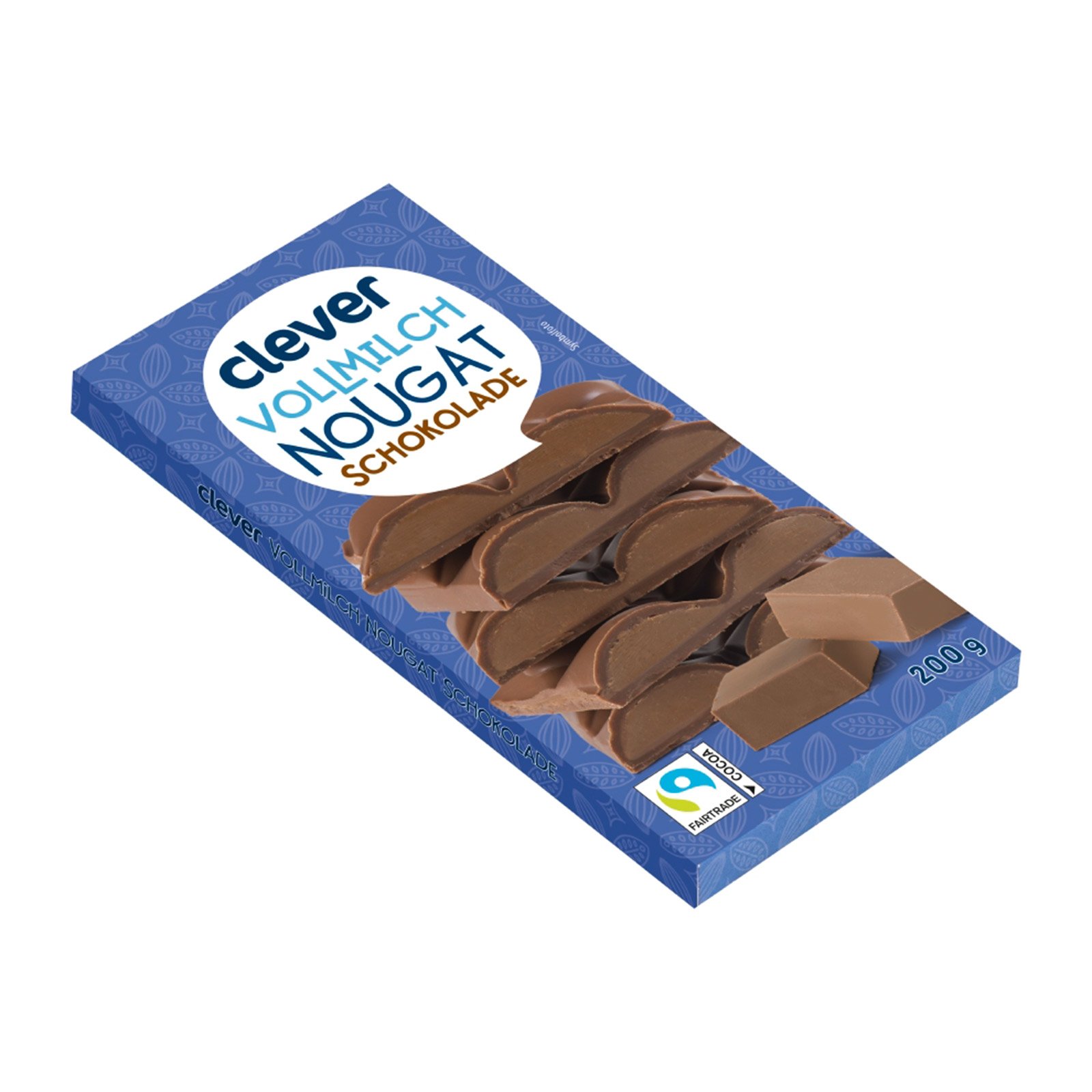 Clever Schokoladentafel Nougat