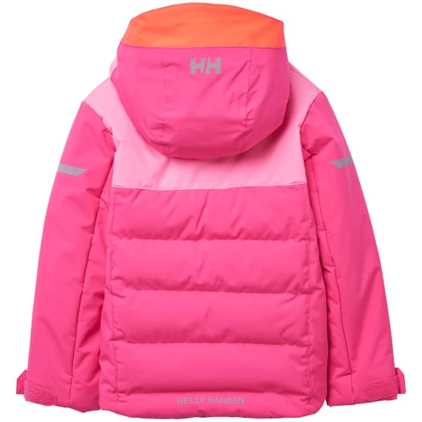 Veste de ski HELLY HANSEN K VERTICAL INS JACKET DRAGON FRUIT