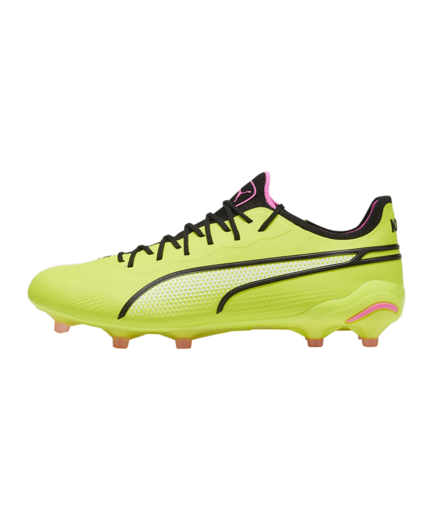 PUMA KING Ultimate FG/AG Phenomenal Gelb Schwarz Pink F06