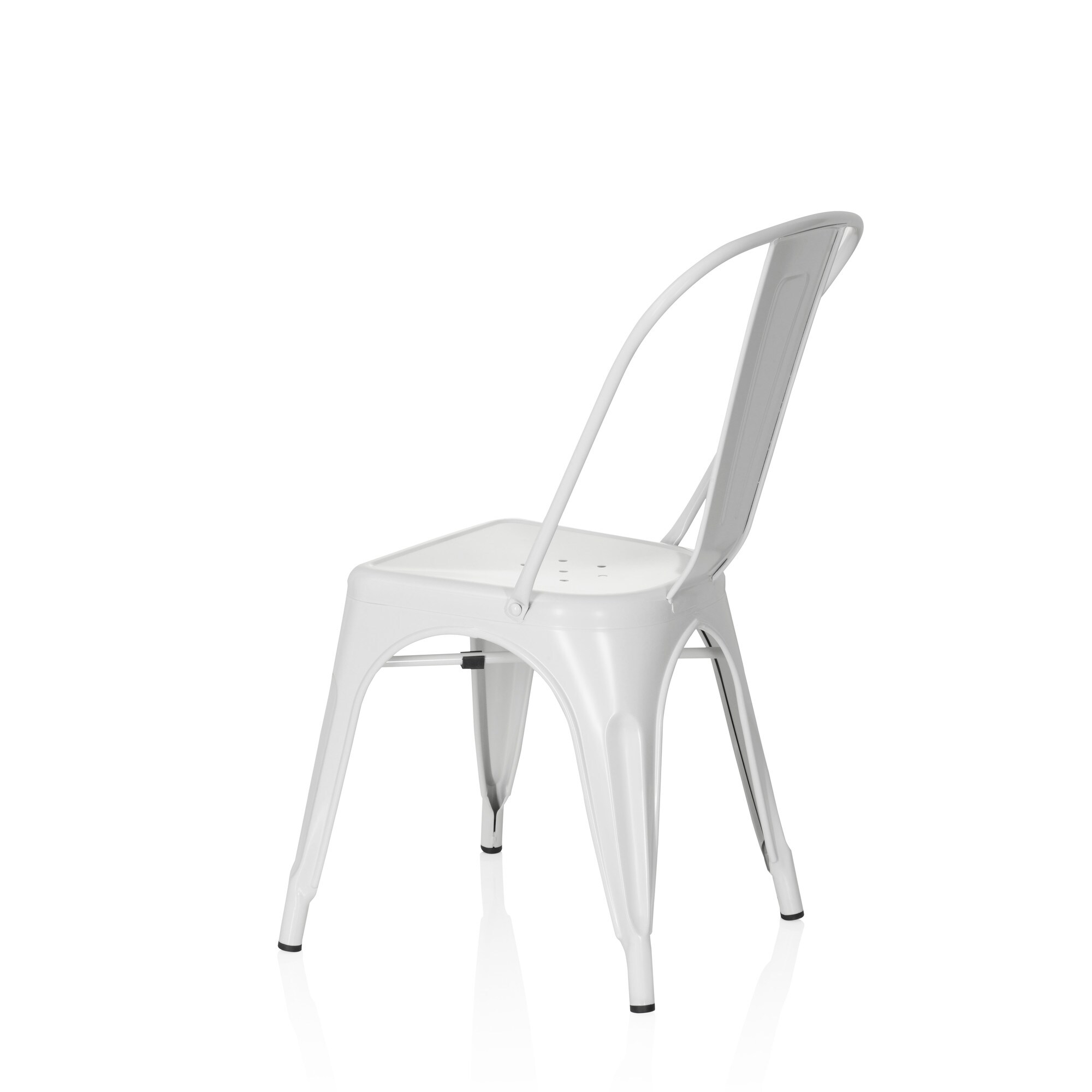 Bistrostuhl VANTAGGIO BRUSH Metall ohne Armlehnen hjh OFFICE