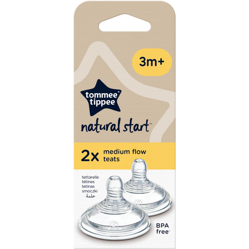 Køb Tommee Tippee Natural Start 2X Medium Flow Flaskesut