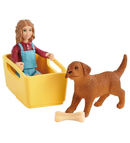 Schleich Farm World - 12 cm - Handkarren Ausflug 42543