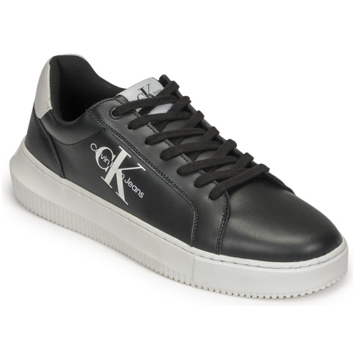 Calvin Klein Jeans - CHUNKY CUPSOLE MONOLOGO - Noir / Blanc
