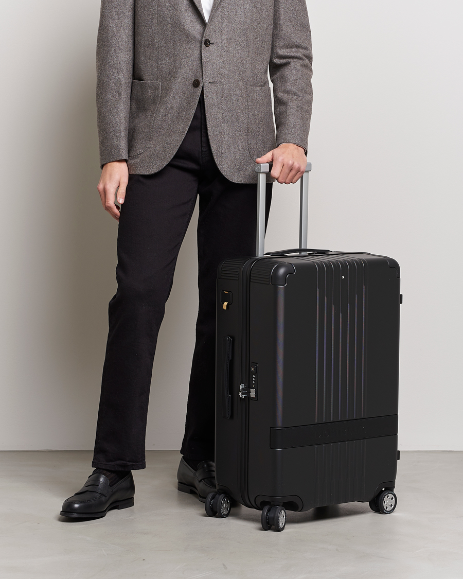Montblanc Trolley Small/Medium 4 Wheels Black