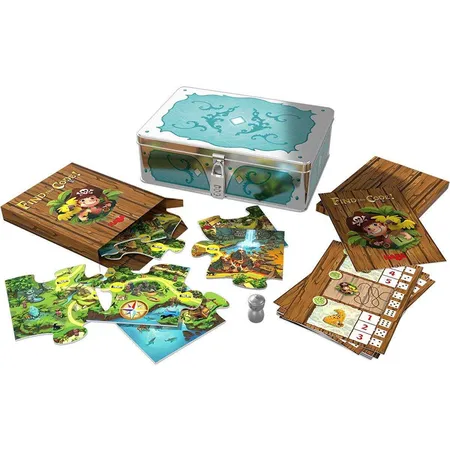 HABA 304839 Find the code! Pirateninsel, Rätselspiel mit Schatzkarten