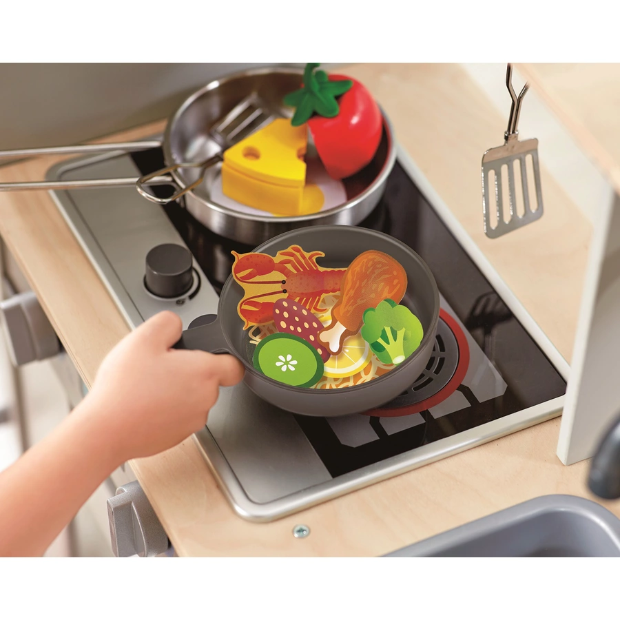 Hape Deluxe Spielküche mit Mikrowelle