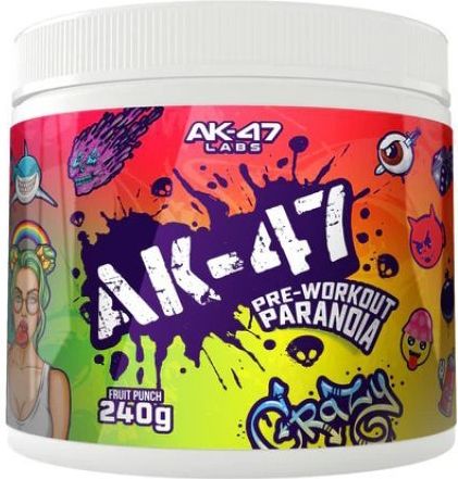 AK-47 - Pre-Workout - Fruit Punch - 120 Servings - AK-47 Labs