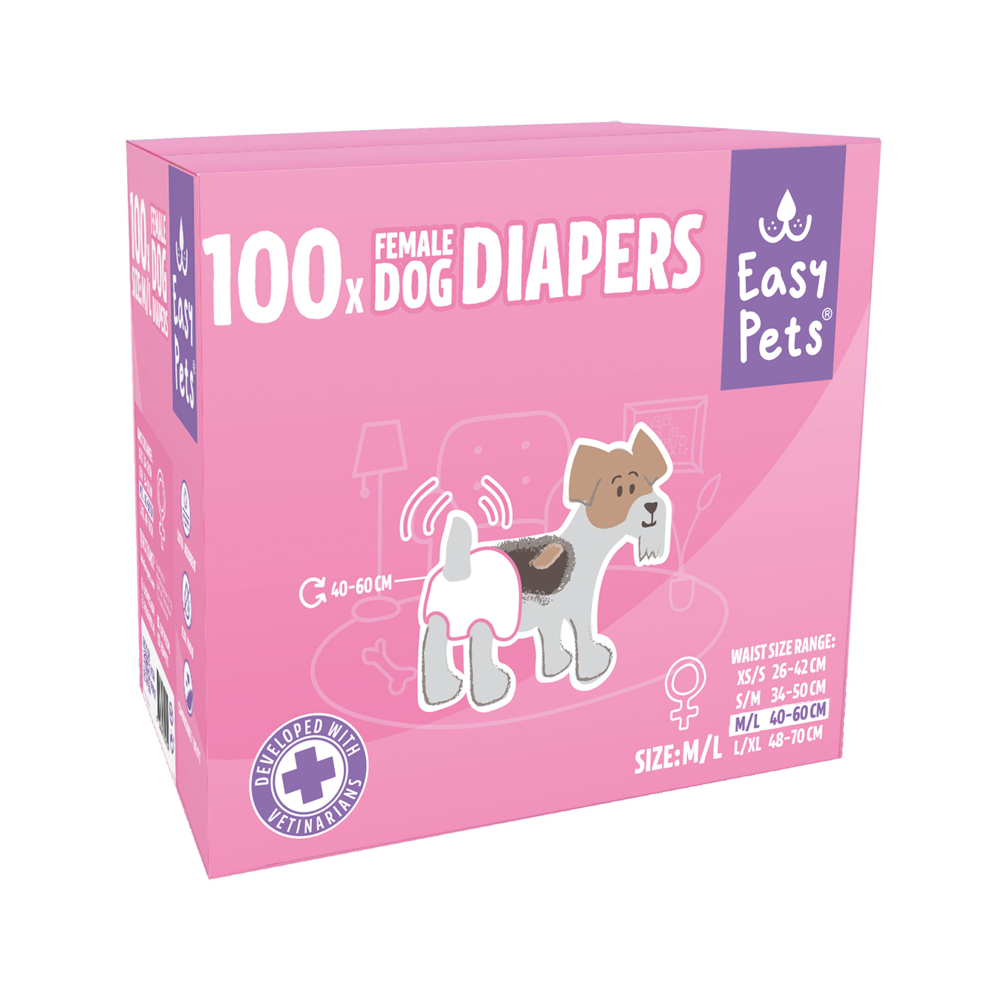 EasyPets Hondenluiers Teef
