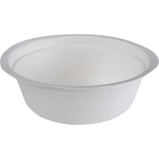 Bol en canne à sucre 350 ml, rond - Lot de 50