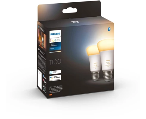 Philips HueWA 8W A60 E27 EU 2P