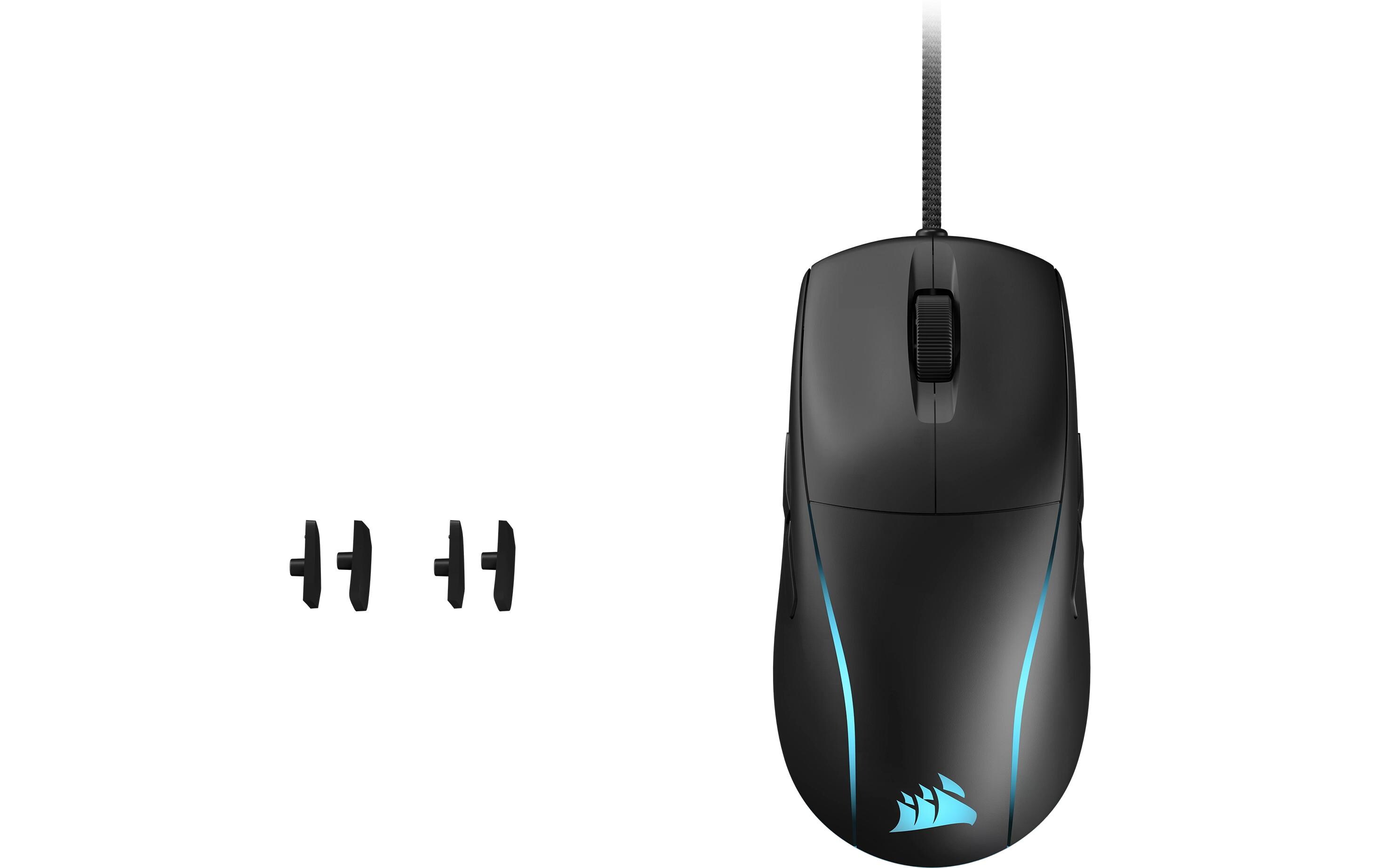 Gaming-Maus M75 SchwarzLeichte RGB-Gaming-Maus mit 26'000 dpi Corsair «Marksman»-Sensor