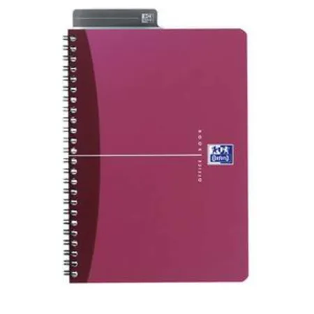 Oxford Spiralbuch Office,90 g/qm, A5, 7mm liniert, 90, Optik Paper®