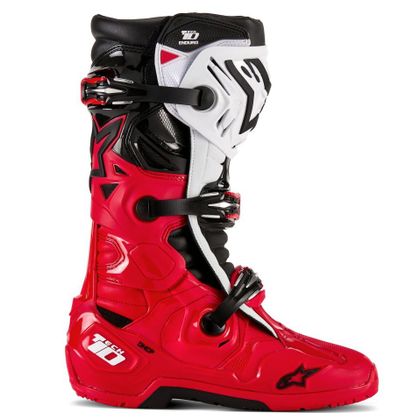 Botte enduro Alpinestars TECH 10 2025 - Rouge / Noir