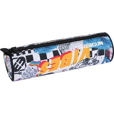 Trousse ronde Freegun - 1 compartiment - disponible dans différentes couleurs - Oberthur