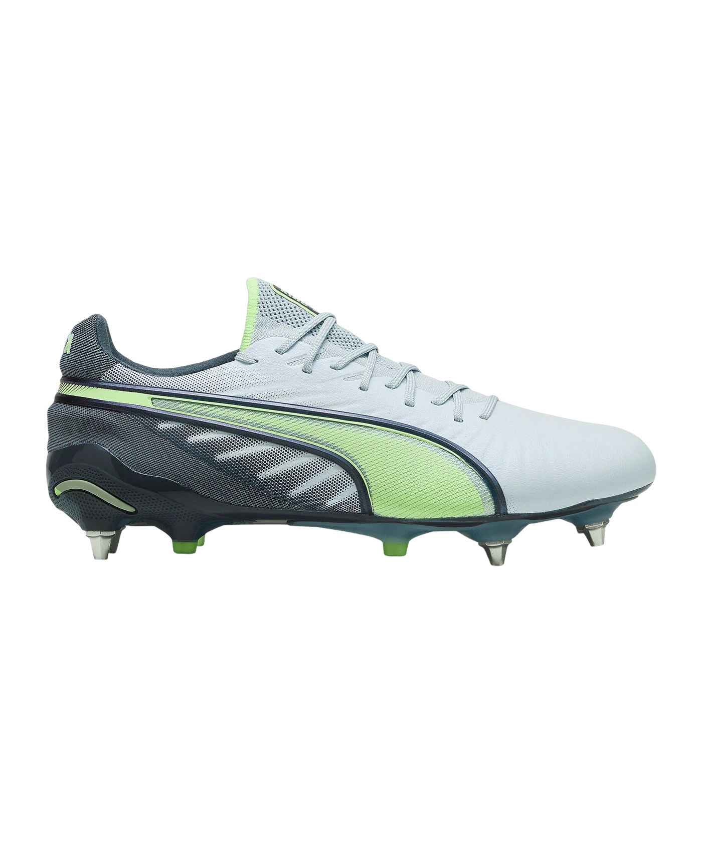 PUMA KING Ultimate MxSG Lights Out Blau Grün F03