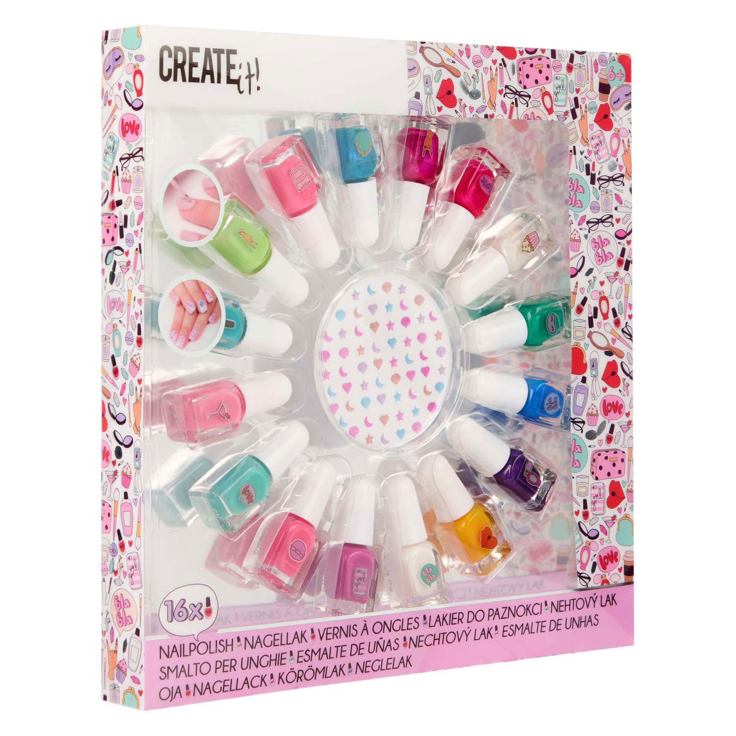Create it! Beauty Nagellak Set, 16st.