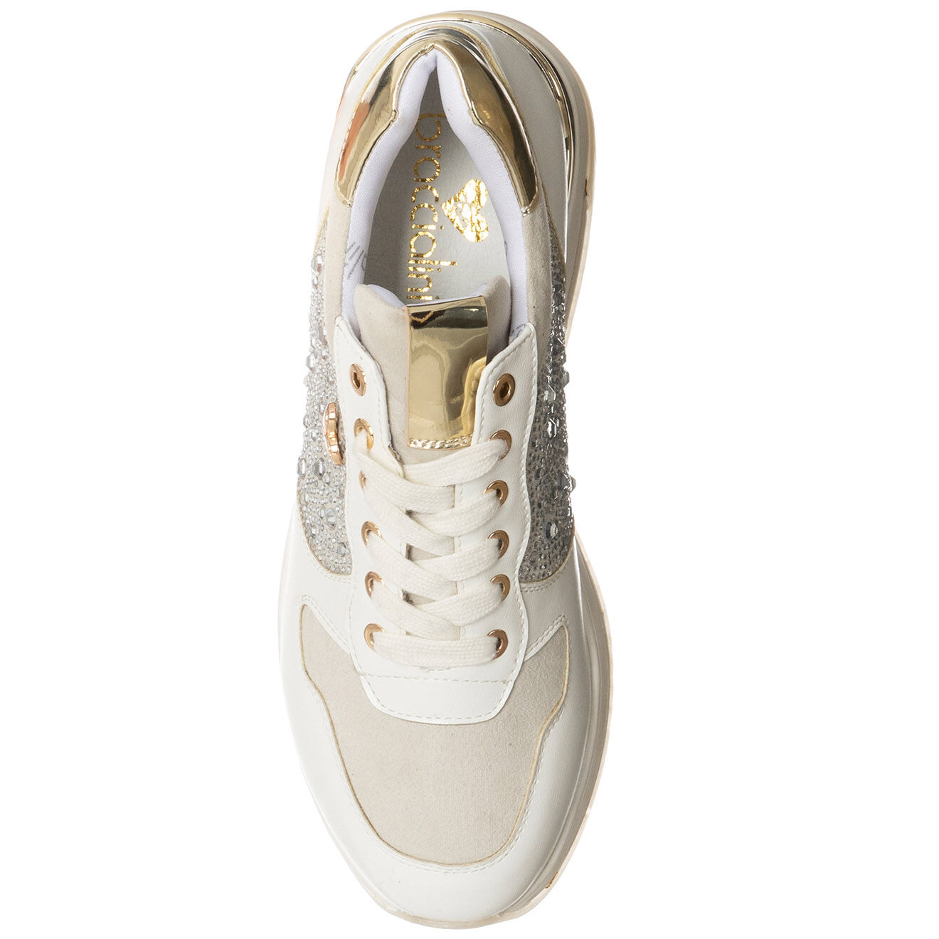 Tua By Braccialini Sneakers Loka blanc/doré