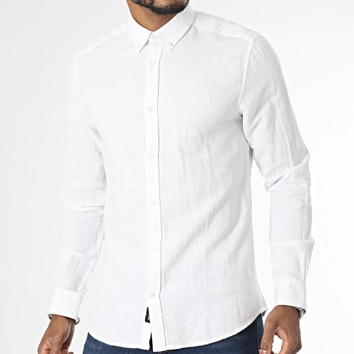 Chemise Manches Longues Arlo Blanc