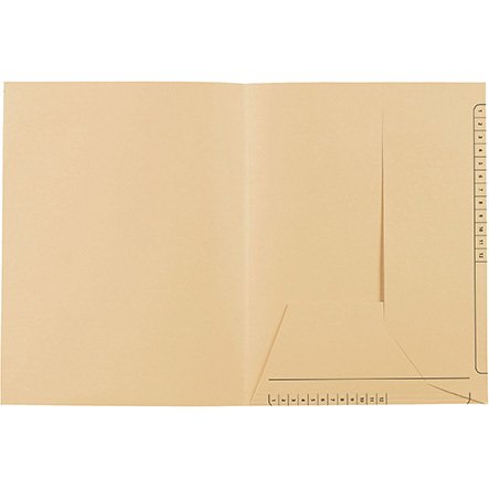 Chemise dossier 2 rabats Exacompta couleurs assorties vives - Paquet de 25