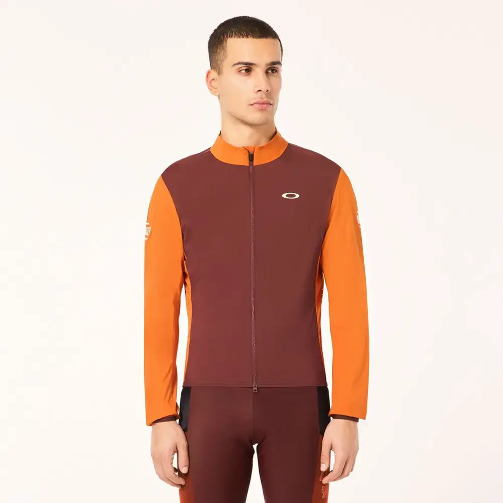 Oakley Off Grid Packable Gravel Fietsjack Bruin/Oranje Heren